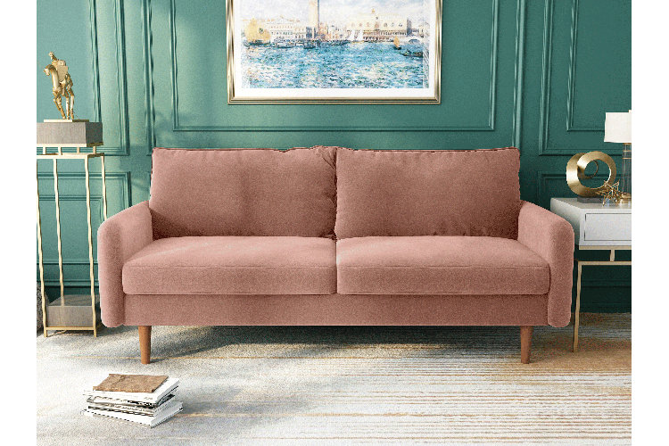 Monzon deals velvet sofa